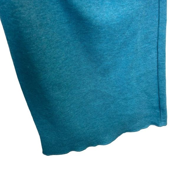 New Eskandar Pants Teal Blue 100% Pima Cotton Wide Leg Extra Long - Picture 7 of 12